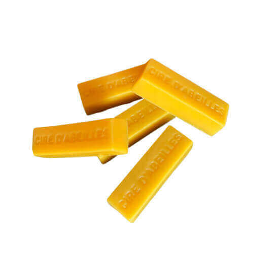 Perles De Cire D'abeille Jaune Naturelle - 100g | Qualité Cosmétique, Sans OGM | Pour Bougies, Baumes, Cosmétiques Maison